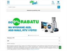 Tablet Screenshot of oleole.pl